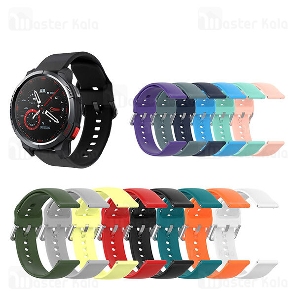 بند سیلیکونی ساعت هوشمند شیائومی Xiaomi Mibro GS Strap Silicone Band